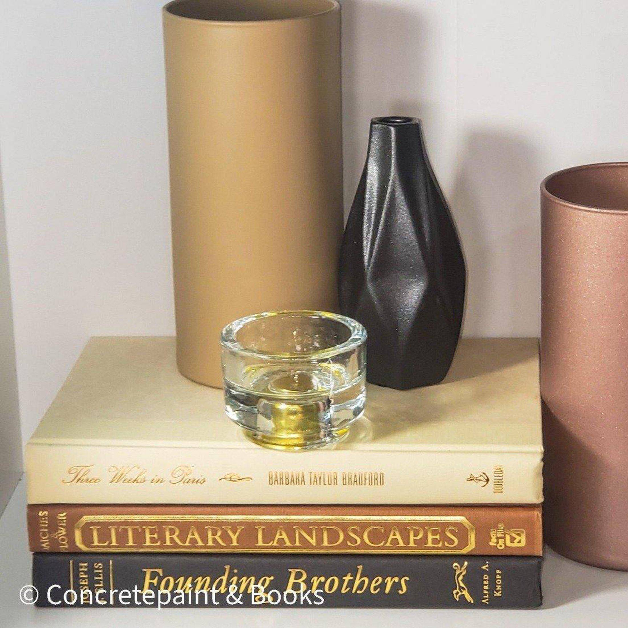 Classy & Flexible 6 | Decorative Books & Accents-Set of Decorative Books and Accents-[stack of real books for decorating]-[set of books with decorative accents]