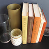 Natural Luxury Collection 9 | Book Stack, Vases & Candle Holder-Set of Decorative Books and Accents-[stack of real books for decorating]-[set of books with decorative accents]