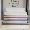 Neutral Kitchen Decor Set 7| Large Stack of Decorative Cookbooks