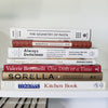 Neutral Kitchen Decor Set 7| Large Stack of Decorative Cookbooks