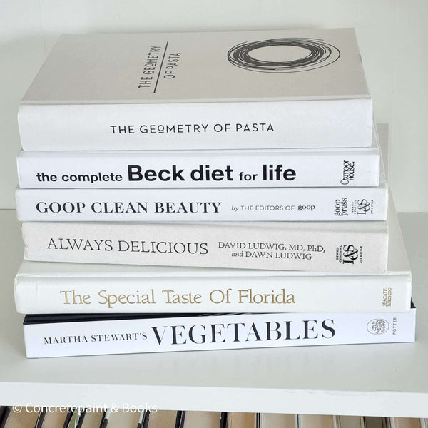 All White Book Display 6