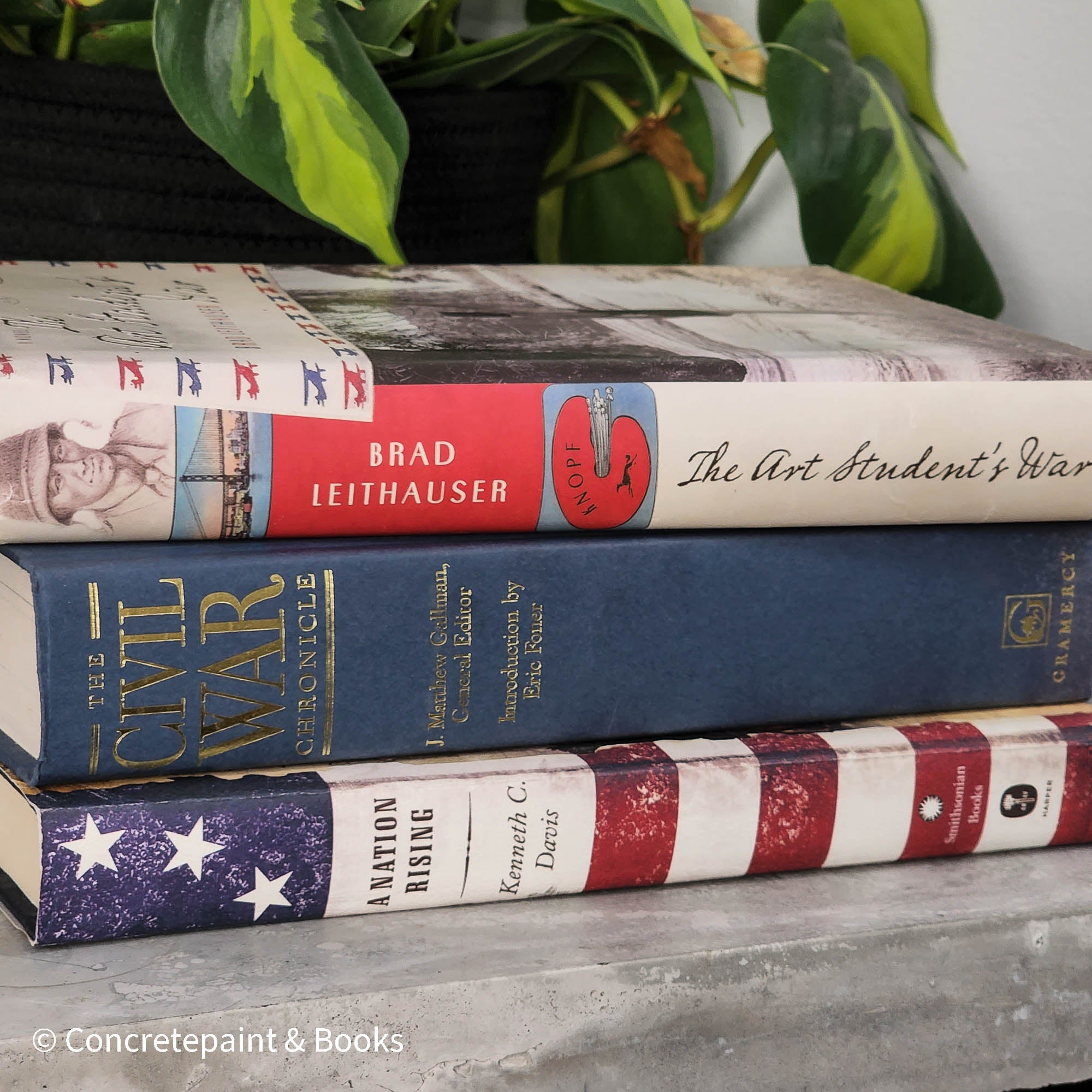 Decorative book set for display. All real books for decorating shelves. 