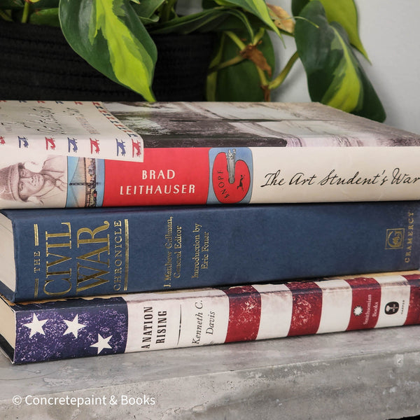 Decorative book set for display. All real books for decorating shelves. 