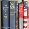 Decorative book set for display. All real books for decorating shelves. 