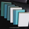 Real hardcover books for decorating. Decorative book display. 