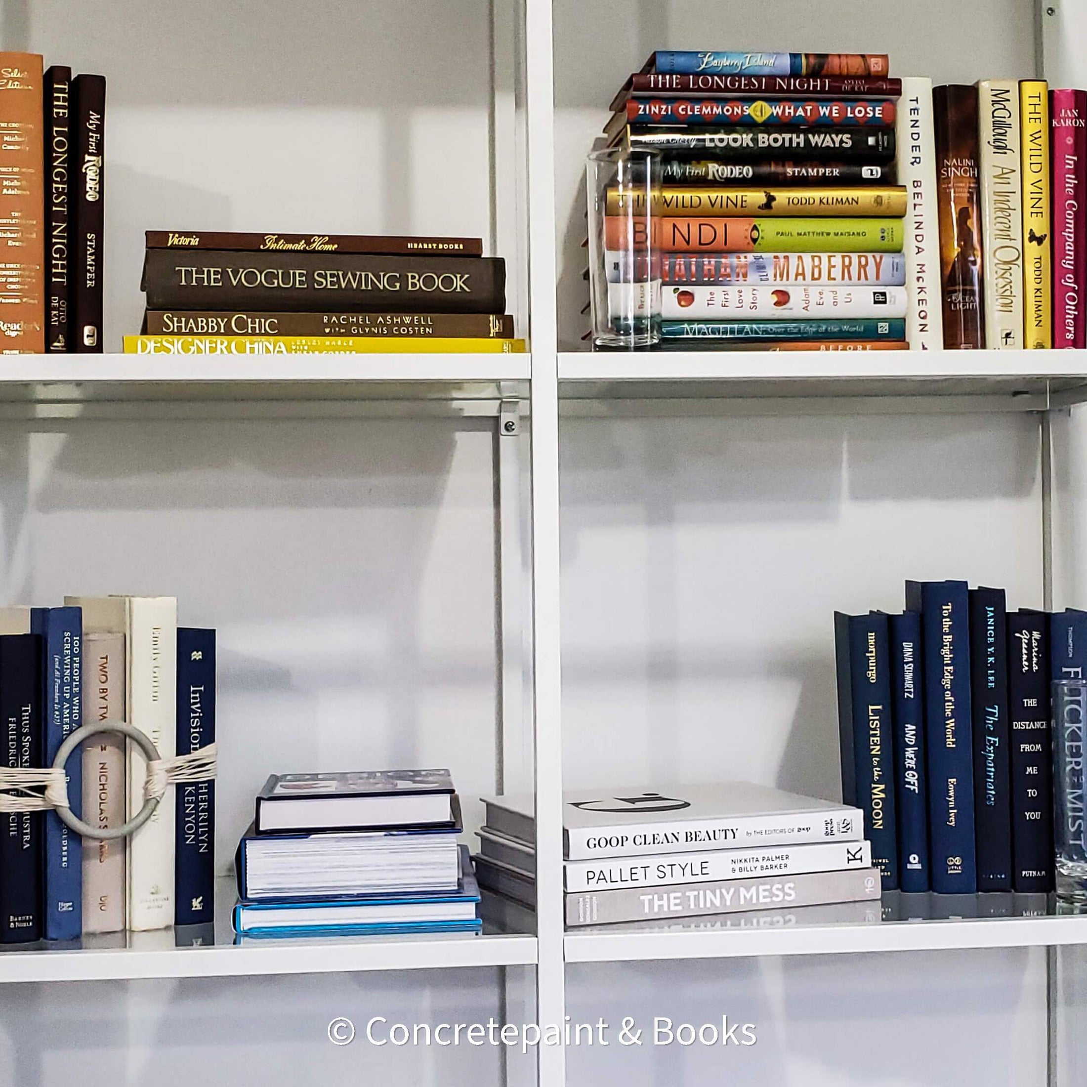 Set of Coffee Table Books 9 | Book Stack & Vase