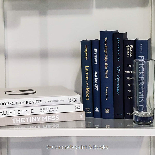 Set of Coffee Table Books 9 | Book Stack & Vase