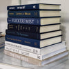 Set of Coffee Table Books 9 | Book Stack & Vase