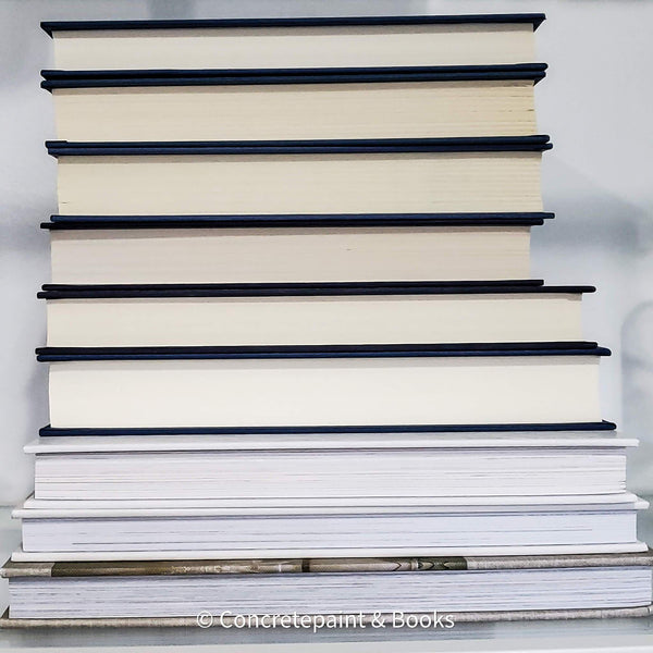 Set of Coffee Table Books 9 | Book Stack & Vase
