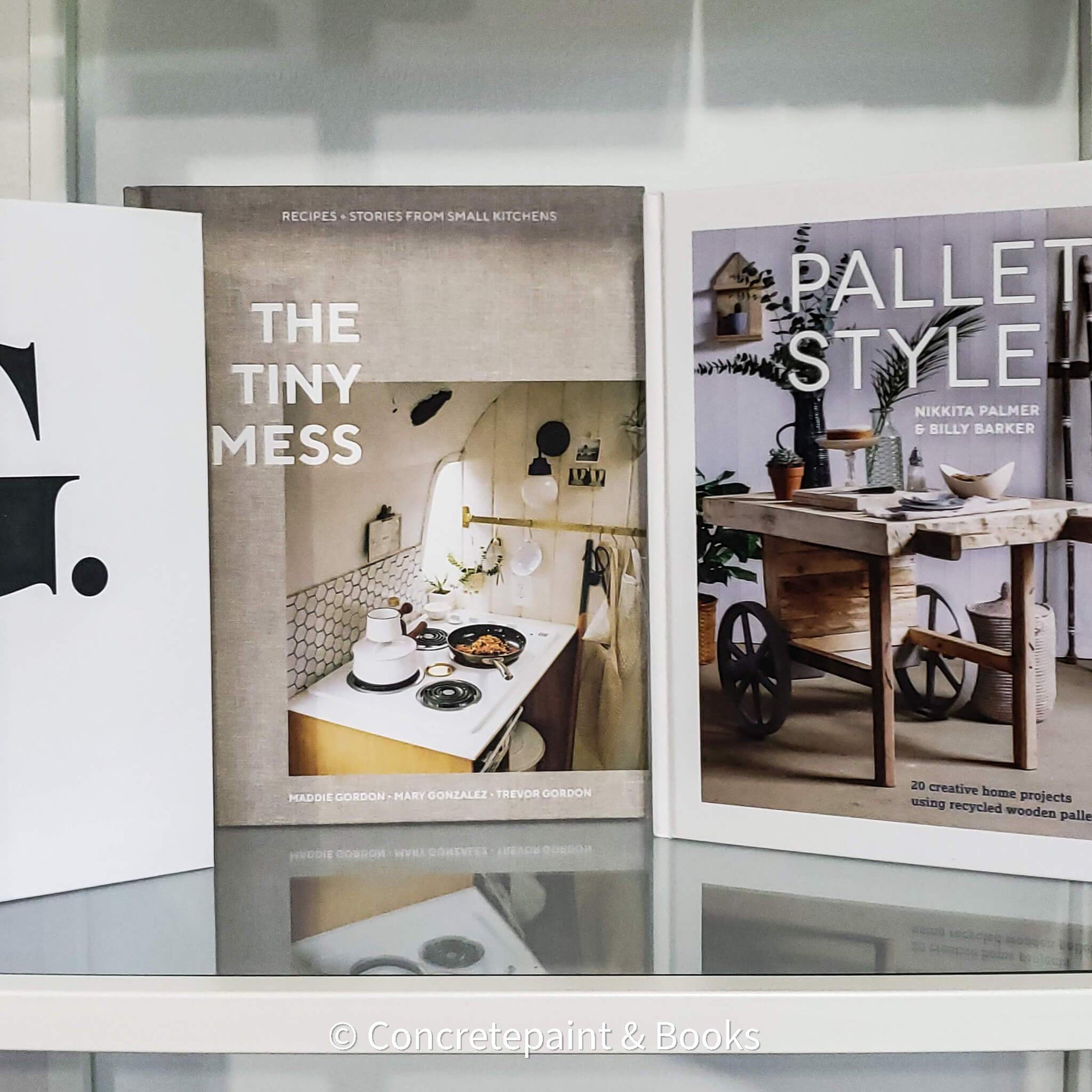Set of Coffee Table Books 9 | Book Stack & Vase