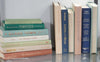 Neutral Navy Mint Book Display 6