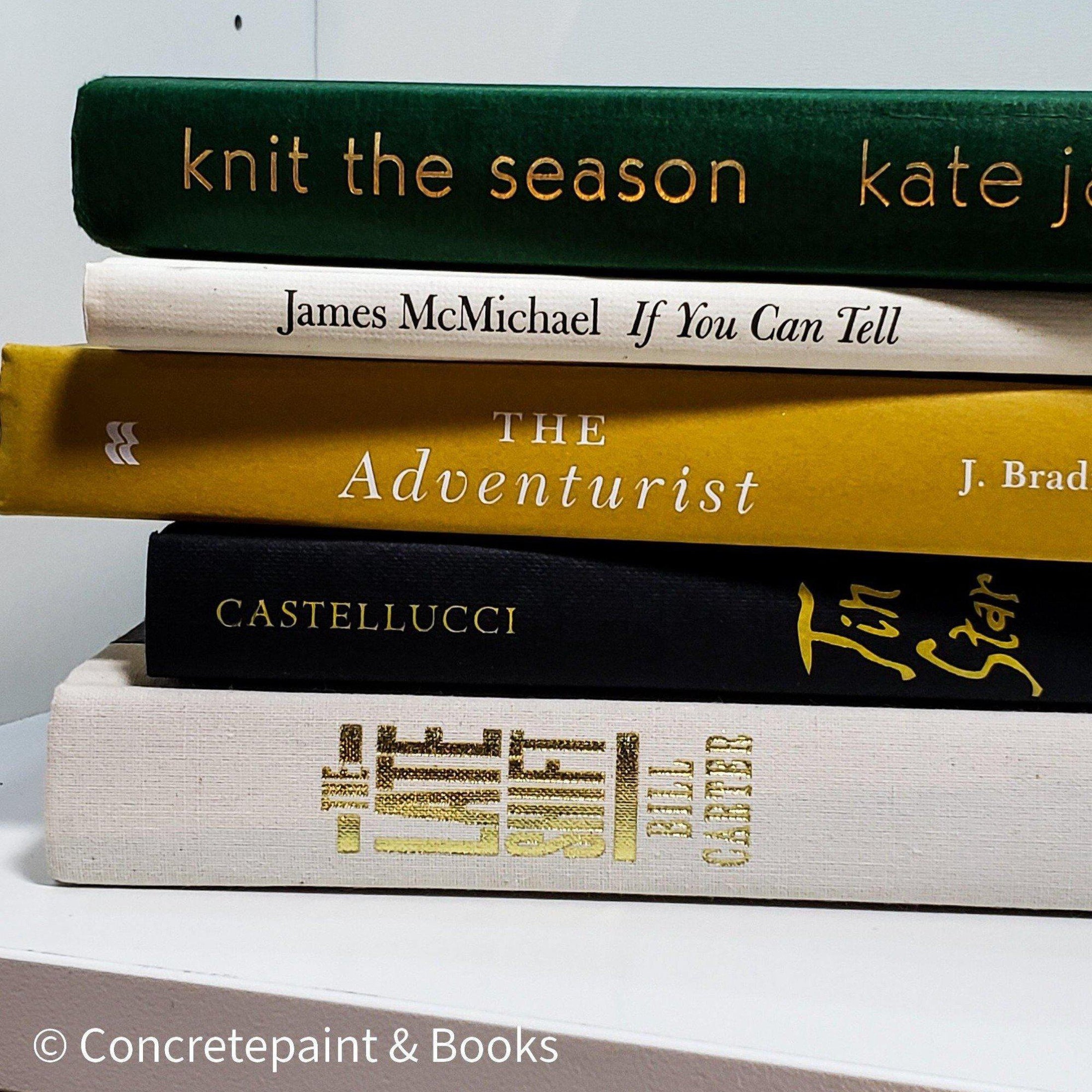 Natural Intensity 6 | Books & Candle Holder-Set of Decorative Books and Accents-[stack of real books for decorating]-[set of books with decorative accents]