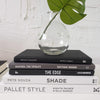 Set of White & Black Decorative Books + Accents-Set of Decorative Books and Accents-[set of coffee table books]-[large books for decorating]-[interactive décor]