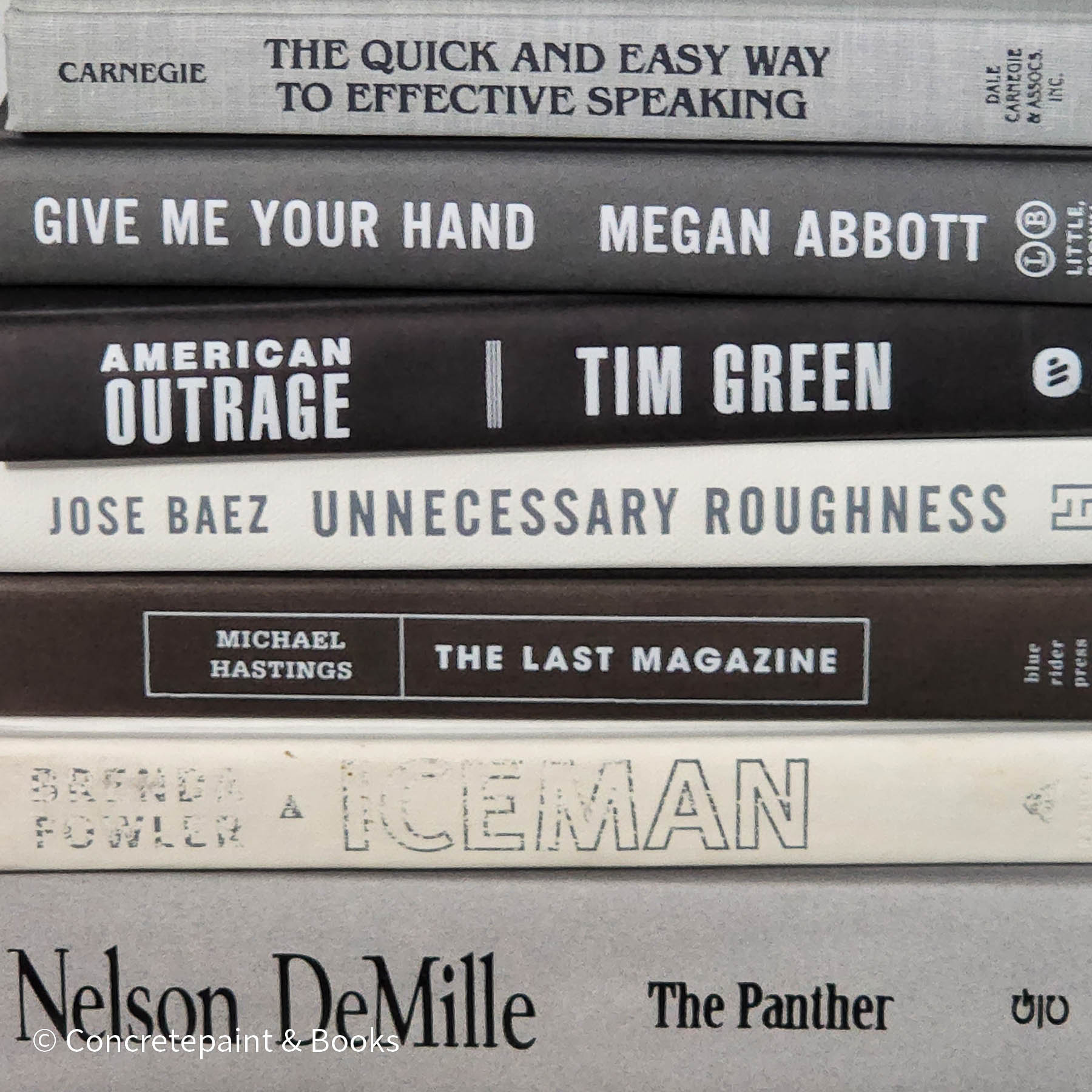 White Gray & Black Books 7