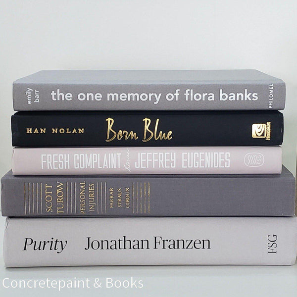 Contemporary 5 - Concretepaint & Books