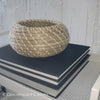 Real headcover books used as staged home décor. Stack of large oblong black coffee table books. Mens bachelor pad decor for sale.