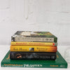 Decorative Book Set & Plant Mister 6| Nature Green & Neutral-Set of Decorative Books and Accents-[set of coffee table books]-[large books for decorating]-[interactive décor]