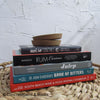 Cocktails & Cork 7 | Kitchen + Coffee Table Books-Set of Decorative Books and Accents-[stack of real books for decorating]-[set of books with decorative accents]