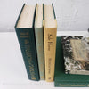 Decorative Book Set & Plant Mister 6| Nature Green & Neutral-Set of Decorative Books and Accents-[set of coffee table books]-[large books for decorating]-[interactive décor]