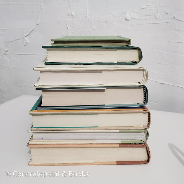 Large Set Decorative Books & Tray 8-Set of Decorative Books and Accents-[stack of real books for decorating]-[set of books with decorative accents]
