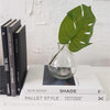 Set of White & Black Decorative Books + Accents-Set of Decorative Books and Accents-[set of coffee table books]-[large books for decorating]-[interactive décor]