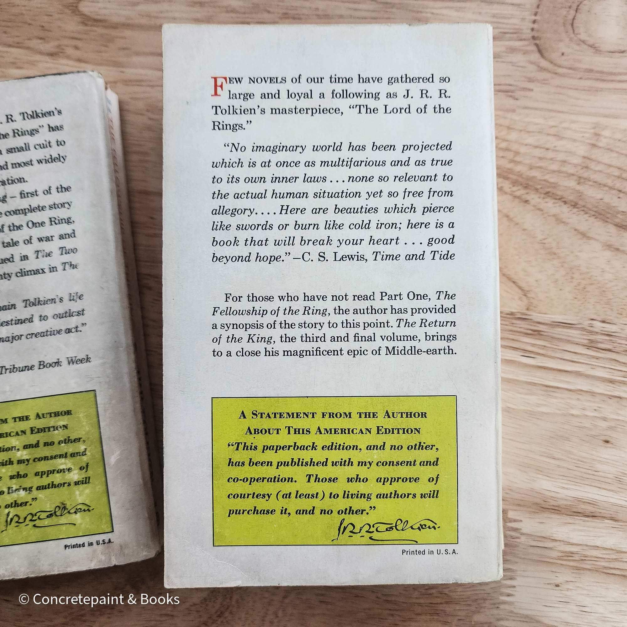J. R. R. Tolkien - The Lord Of The Rings Trilogy Set 3