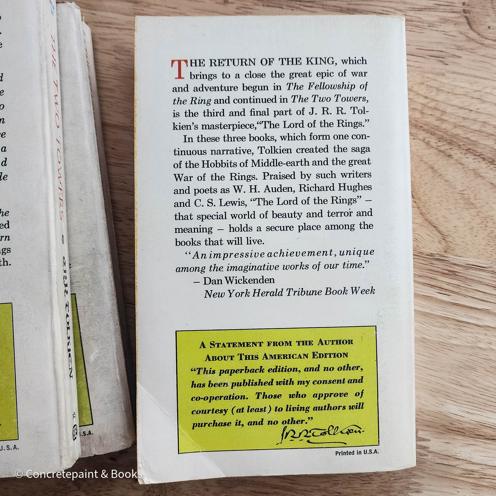 J. R. R. Tolkien - The Lord Of The Rings Trilogy Set 3