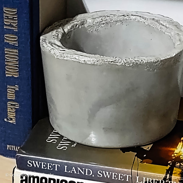 Large Concrete Decorative Bowl | Planter
