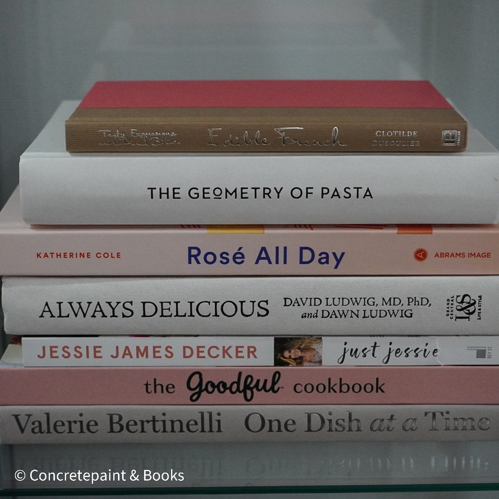 Decorative Cookbook Stack 7