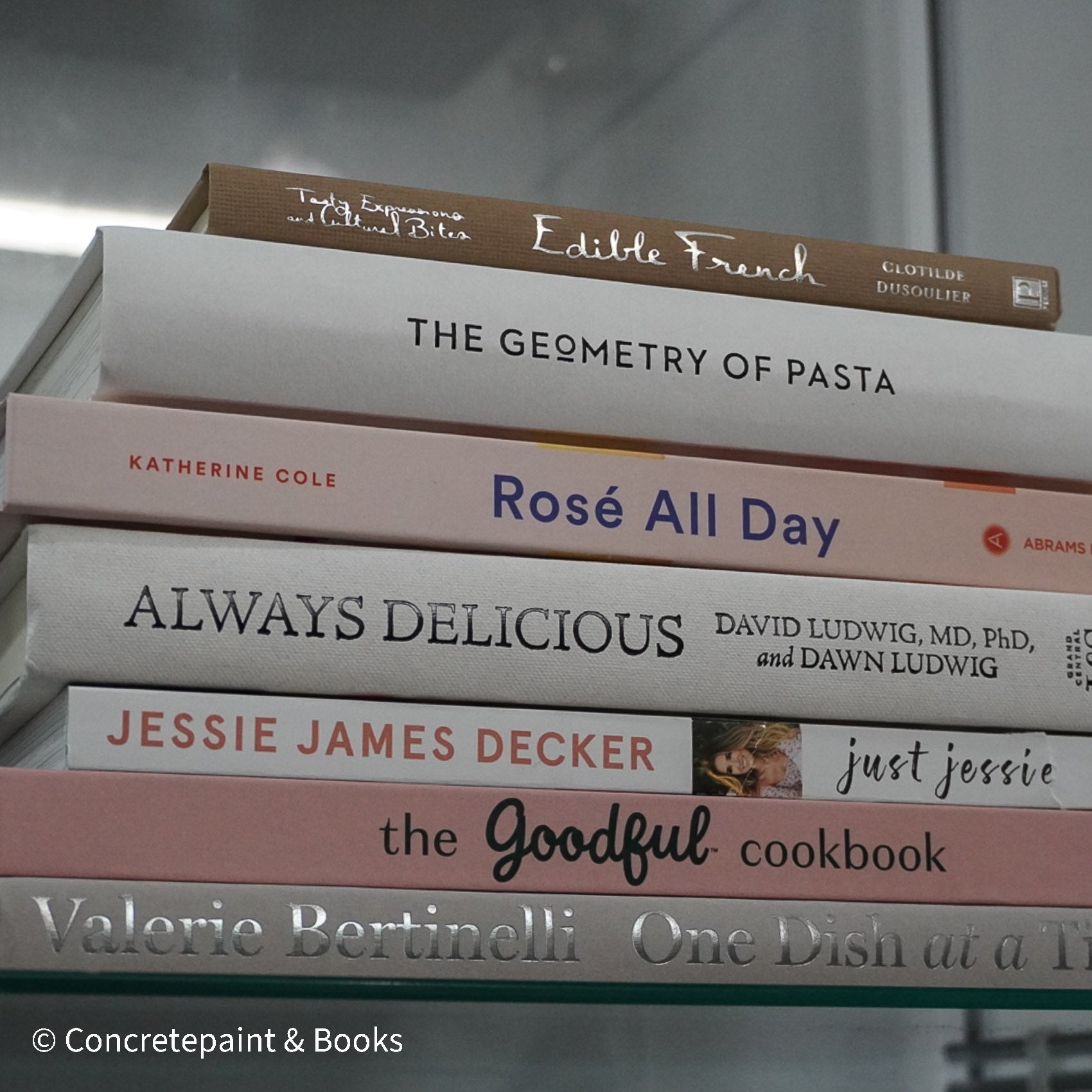 Decorative Cookbook Stack 7