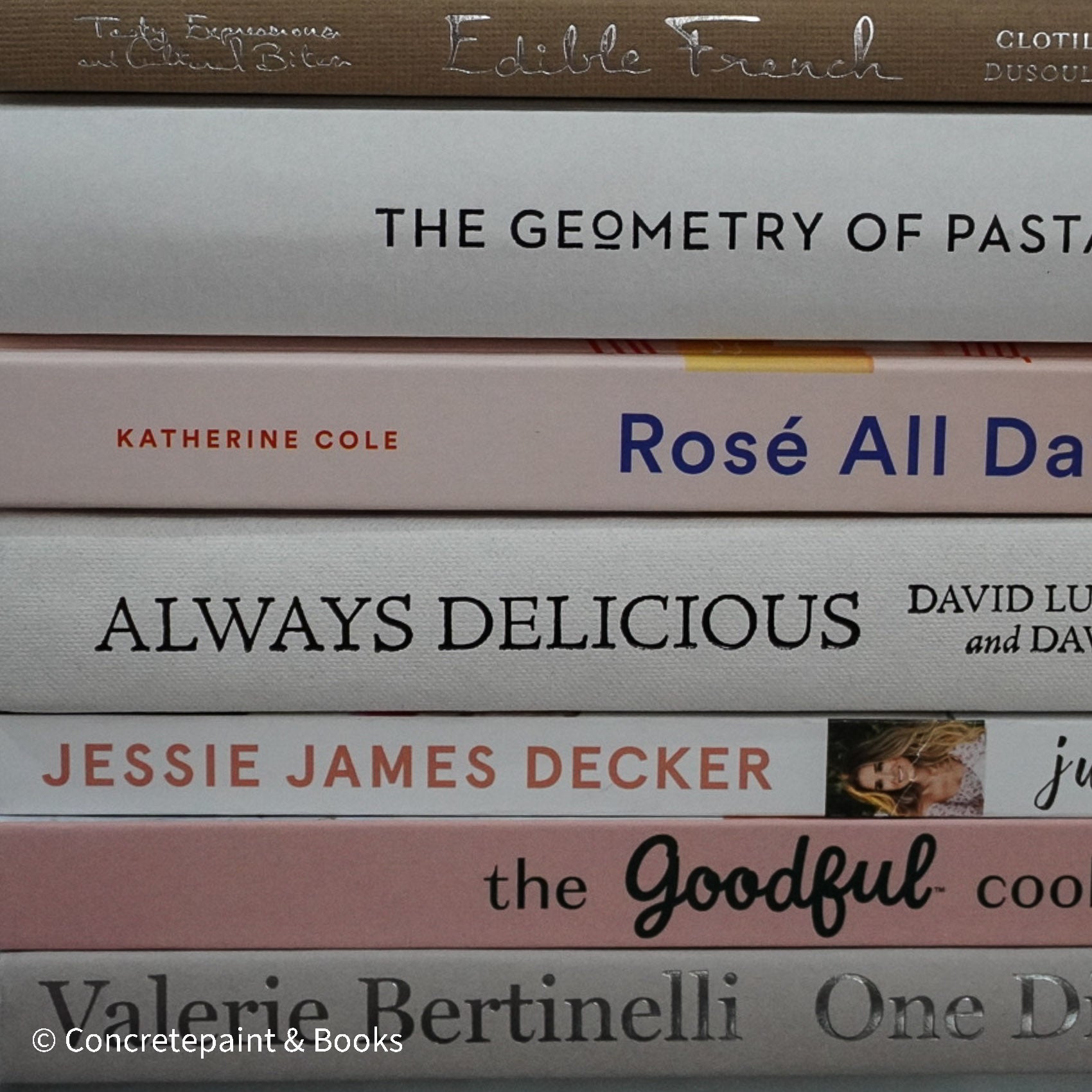 Decorative Cookbook Stack 7