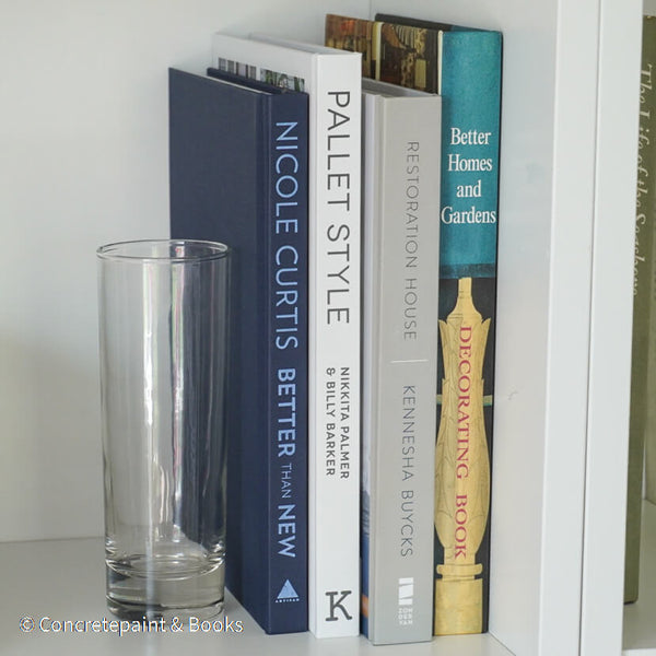  Home décor themed set of coffee table books. 