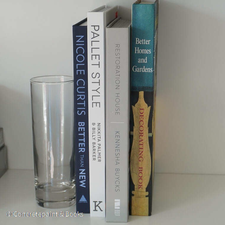  Home décor themed set of coffee table books. 