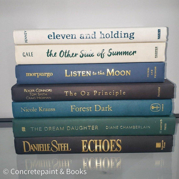 Decorative Book Stack 7 - Concretepaint & Books