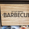 Kitchen & Patio Summer Décor Set 5 | Decorative Wooden Tray, Cookbooks & Glass Bottle