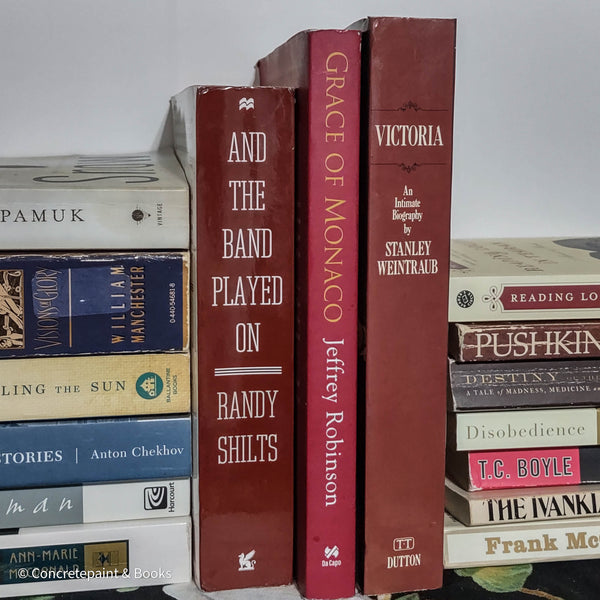 Full Bookshelf Decor Lot 26
