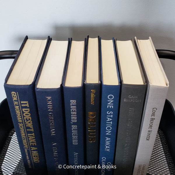 Set of Gray & Blue Books 11