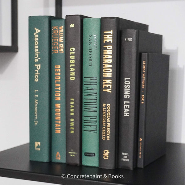 Green & Black Book Display 7