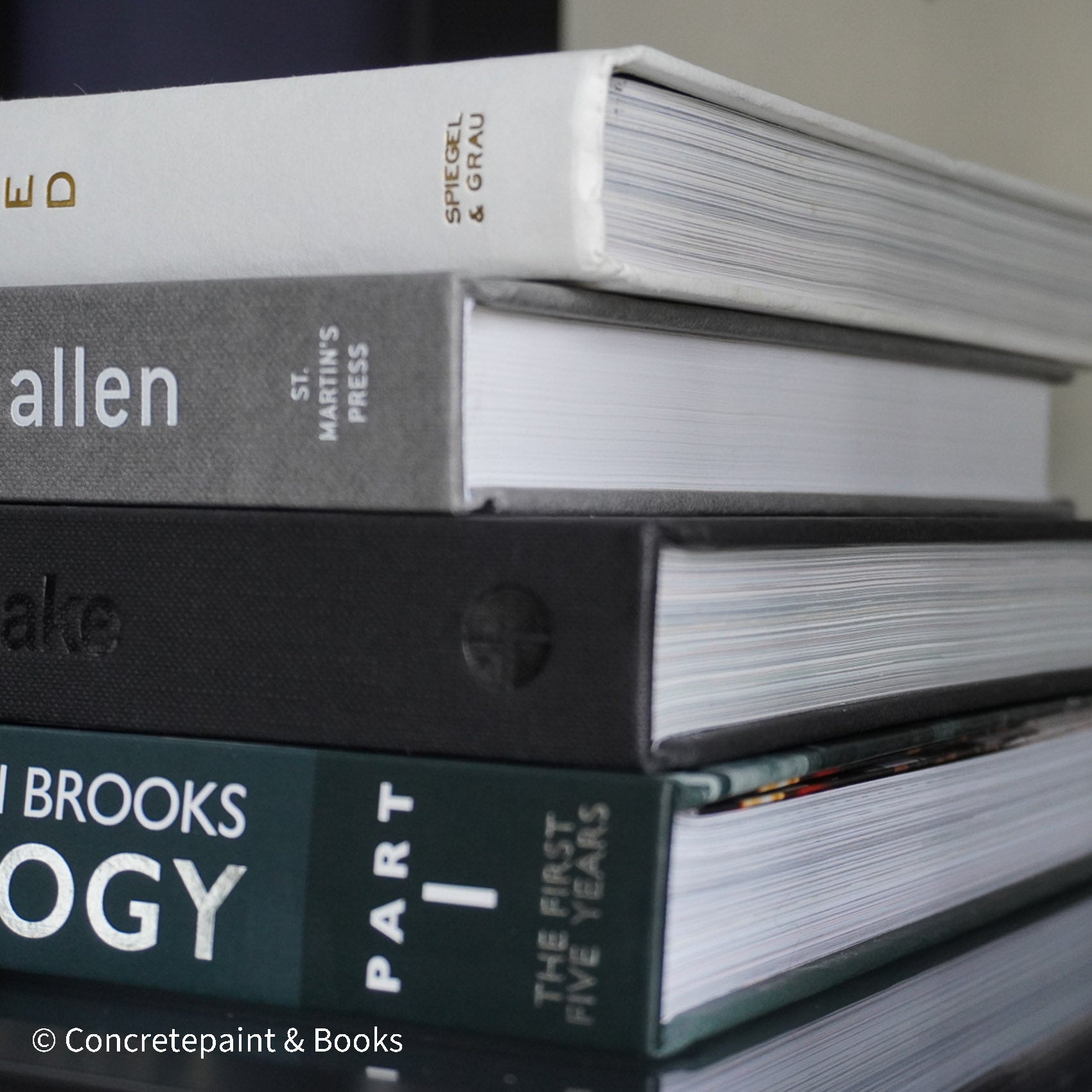Masculine Coffee Table Book Stack 5