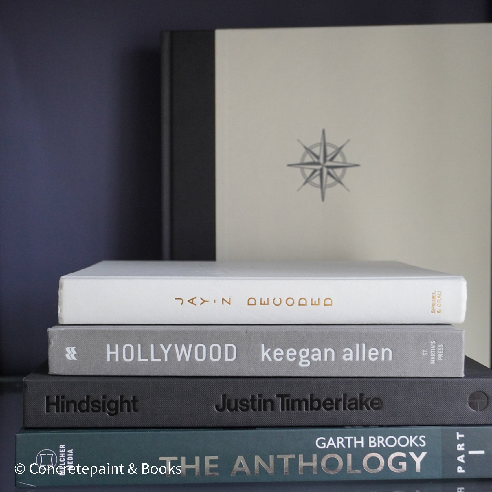 Masculine Coffee Table Book Stack 5