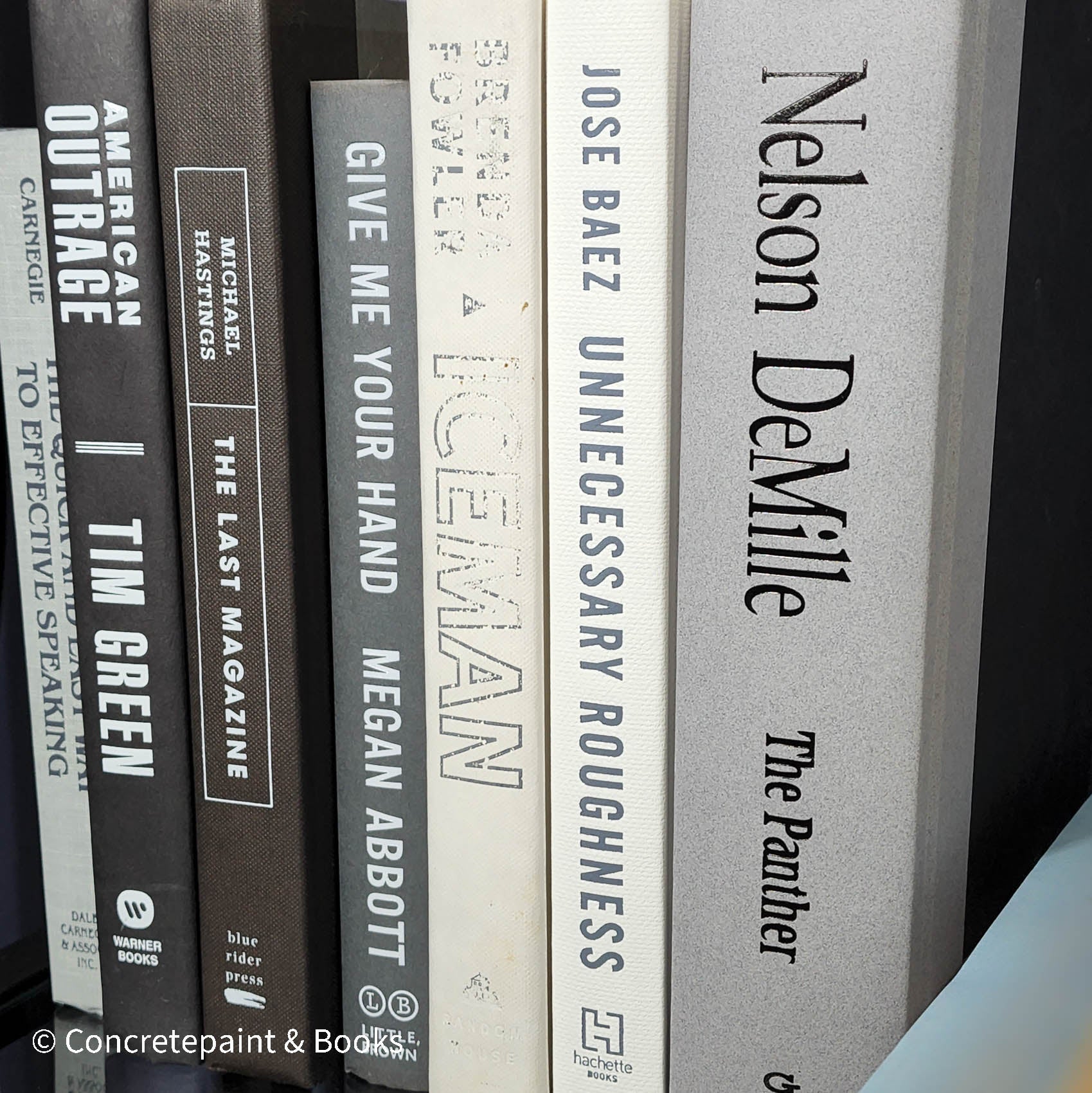 White Gray & Black Books 7