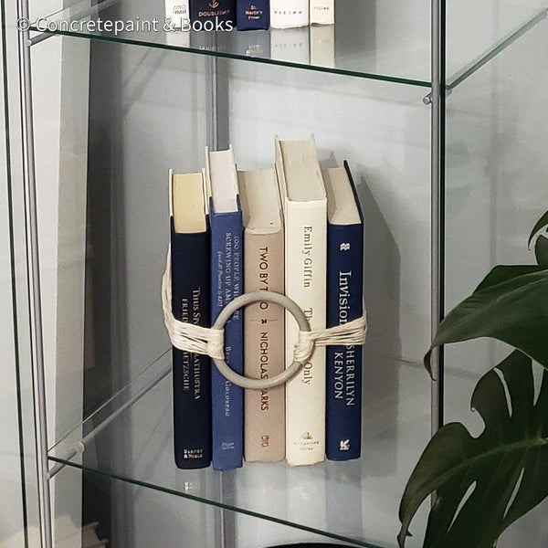 Modern Industrial Farmhouse Home Decor 6 | Set of Blue & Neutral Books
