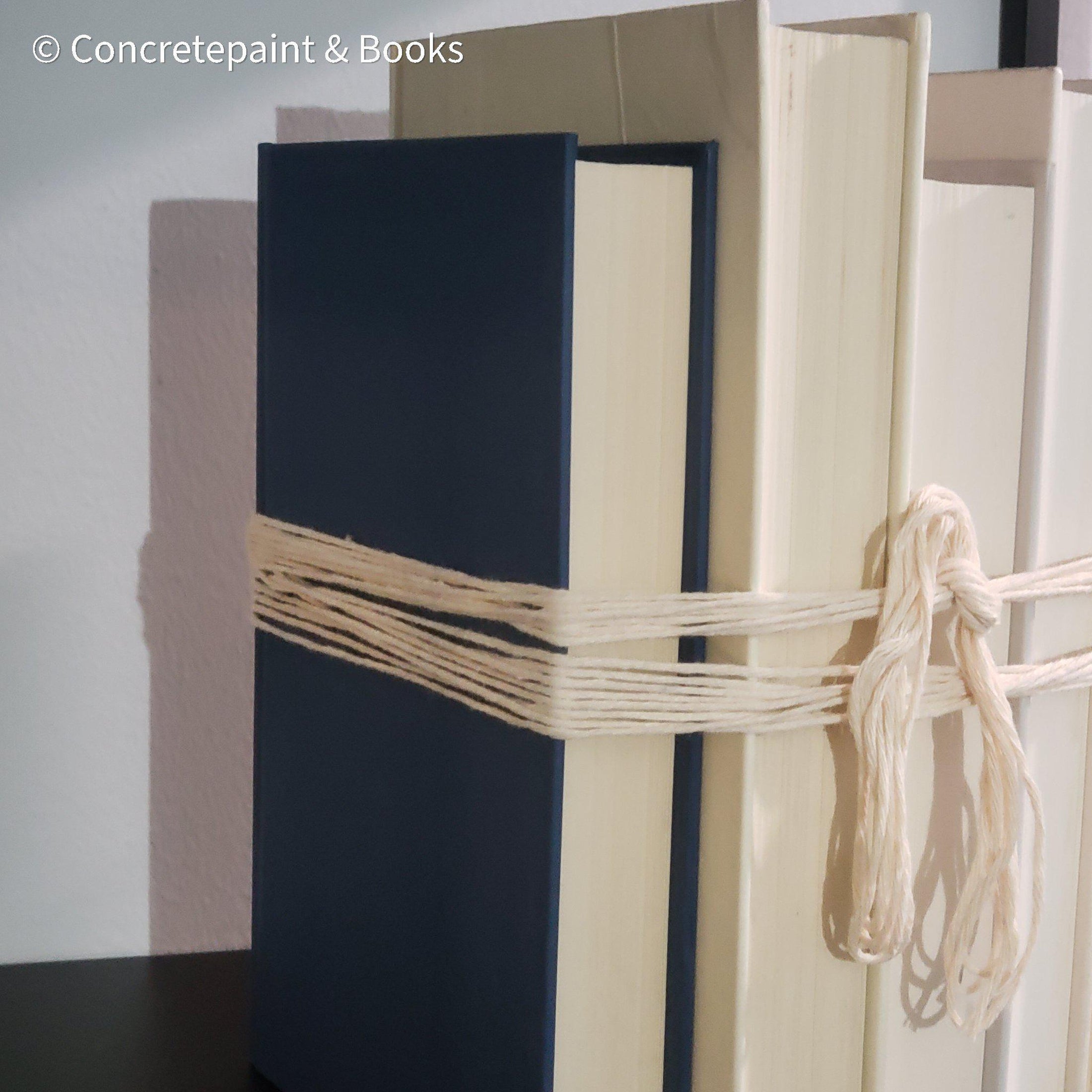 Modern Industrial Farmhouse Home Decor 6 | Set of Blue & Neutral Books