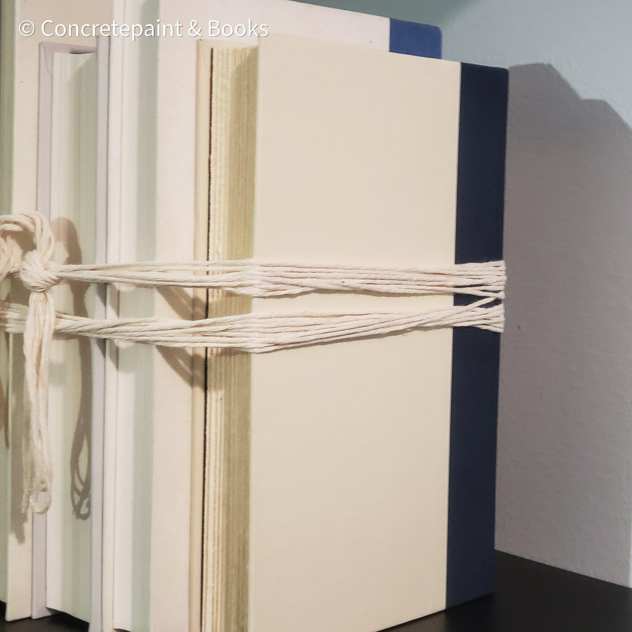 Modern Industrial Farmhouse Home Decor 6 | Set of Blue & Neutral Books