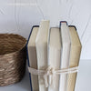 Modern Industrial Farmhouse Home Decor 6 | Set of Blue & Neutral Books