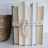 Modern Industrial Farmhouse Home Decor 6 | Set of Blue & Neutral Books