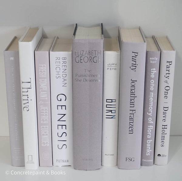 Light & Neutral Set of Books 9