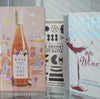 Set of decorative books for display. Real hardcover books in white, blush, and silver purple used for decorating. Decorative cookbook, cocktail book, and coffee table book.