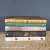 Rose Gold Metallic 7 | Display Books & Accents-Set of Decorative Books and Accents-[stack of real books for decorating]-[set of books with decorative accents]