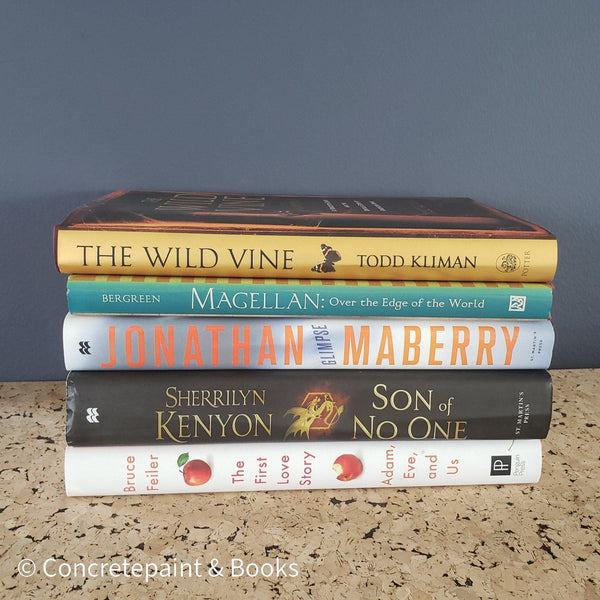 Rose Gold Metallic 7 | Display Books & Accents-Set of Decorative Books and Accents-[stack of real books for decorating]-[set of books with decorative accents]